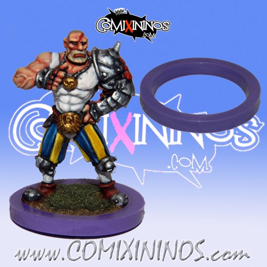 3x Skill Counter Marker Rings 25mm Round CLEAR Bases War Hammer AOS Blood Bowl 