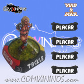 Pack de 4 Marcadores de Placar Habilidad General nº 1 en Castellano - Mad & Max