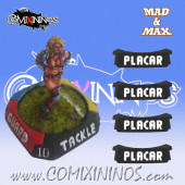 Pack de 4 Marcadores de Placaje Defensivo Habilidad General nº 11 en Castellano - Mad & Max