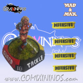 Set of 4 Ultimate Defensive nº 17 Agility Skill Markers - Mad & Max