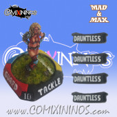 Set of 4 Ultimate Dauntless nº 2 General Skill Markers - Mad & Max