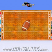 34 mm Indoor Plastic Gaming Mat NO Dugouts - Comixininos