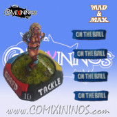 Set of 4 Ultimate On the Ball nº 45 Passing Skill Markers - Mad & Max