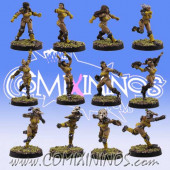 Amazons - Basic Amazon Team of 12 Players LAST UNIT - SP Miniaturas