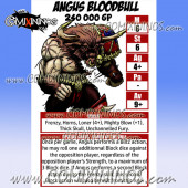 Angus Bloodbull Minotaur - Laminated Star Player Card nº 32