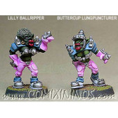 Orcs - Female Orc Blitzers Set of 2 – Shadowforge