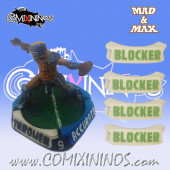 Set of 4 Blocker Positional Markers - Mad & Max