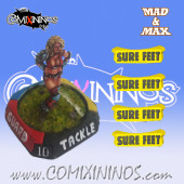 Set of 4 Ultimate Sure Feet nº 24 Agility Skill Markers - Mad & Max
