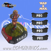 Set of 4 Ultimate Pro nº 7 General Skill Markers - Mad & Max