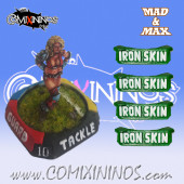 Set of 4 Ultimate Iron Hard Skin nº 55 Mutation Skill Markers - Mad & Max