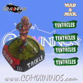 Set of 4 Ultimate Tentacles nº 58 Mutation Skill Markers - Mad & Max