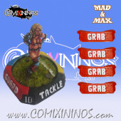 Set of 4 Ultimate Grab nº 28 Strength Skill Markers - Mad & Max