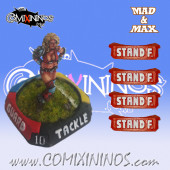 Set of 4 Ultimate Stand Firm nº 34 Strength Skill Markers - Mad & Max