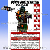 Boris Shelleystein Flesh Golem - Laminated Star Player Card nº 27