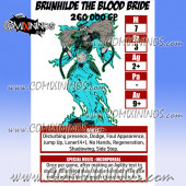 Brunhilde the Blood Bride Wraith - Laminated Star Player Card nº 8