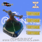 Set of 4 Catcher Positional Markers - Mad & Max