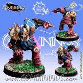 Evil Dwarves - Metal Evil Dwarf Blocker nº 6 - Meiko Miniatures