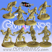Evil Dwarves - Set of 8 Hobgoblins - Calaverd