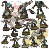 Evil Pact - Team of 15 Players with 3 Big Guys LAST UNIT - SP Miniaturas