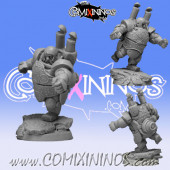 Dwarves - Steam Dwarf Player nº 3 Blocker - Scibor Miniatures