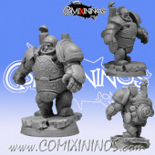 Dwarves - Steam Dwarf Player nº 1 Blocker - Scibor Miniatures