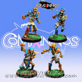 Egyptian Tomb Kings - Set B of 4 Skeletons - Willy Miniatures