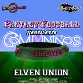 Elven Union Full Team Set of 20 Nameplates - Warg'Name