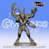 Evil Chosen - Mutated Beastman nº 3 with Claws - Willy Miniatures