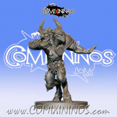 Evil Chosen - Mutated Beastman nº 1 with Two Heads - Willy Miniatures