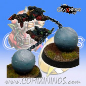 Goblins - Fan Attack Ball and Chain Goblin - SP Miniaturas