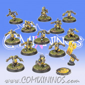 Goblins - Scarcrag Snivellers Goblin Team of 12 Players - Games Workshop 