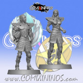 High Elves - Set of 2 High Elf Linemen - SP Miniaturas