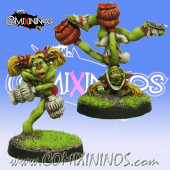 Evil Dwarves - Set of 2 Volmarian Hobgoblin Cheerleaders LAST UNIT - Rolljordan