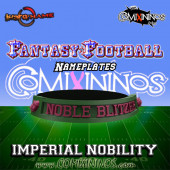 Imperial Nobility Full Team Set of 22 Nameplates - Warg'Name