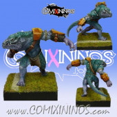 Lizardmen - X-Saur Lizaurus Star Player - Maow Miniatures