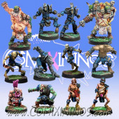 Necromantic - Team of 12 Players - Meiko Miniatures