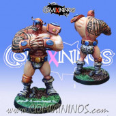 Norse - Keg Thrower Star Player or Norse God - Meiko Miniatures
