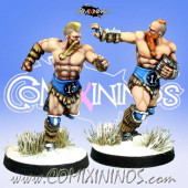 Norses - Metal Set of 2 Norse Runners - Meiko Miniatures