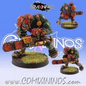 PAINTED Volgrok Orc Chainsaw Star Player