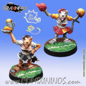 Ratmen - Set of 2 Ratmen Bloodweiser Girl and Cheerleader nº 1 - Meiko Miniatures