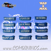 Set of 12 Ultimate Passing Skill Markers - Mad & Max