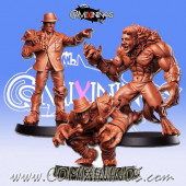 Necromantic - Mold Casted Rat Pack Set of 3 Star Players LAST UNIT - RN Estudio