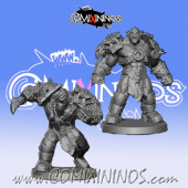 Orcs / Black Orcs - Set of 2 Black Orcs Expansion - Willy Miniatures