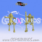 Tinies - Set of 2 Stilty Runnas of Snotling Team - Calaverd