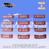 Set of 12 Ultimate Strength Skill Markers - Mad & Max
