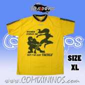 Deluxe T-Shirt - Women dodge me / Yellow - Size XL