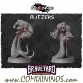 Undead / Necromantic - Set of 2 Blitzers of Black Souls Graveyard Team - Z Axis