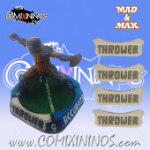 Set of 4 Thrower Positional Markers - Mad & Max