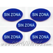 No Zone Tokens (Set of 5) - Spanish