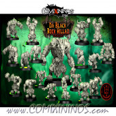 Orcs - Black Rock Killaz Orc Team of 19 Players - TorchLight